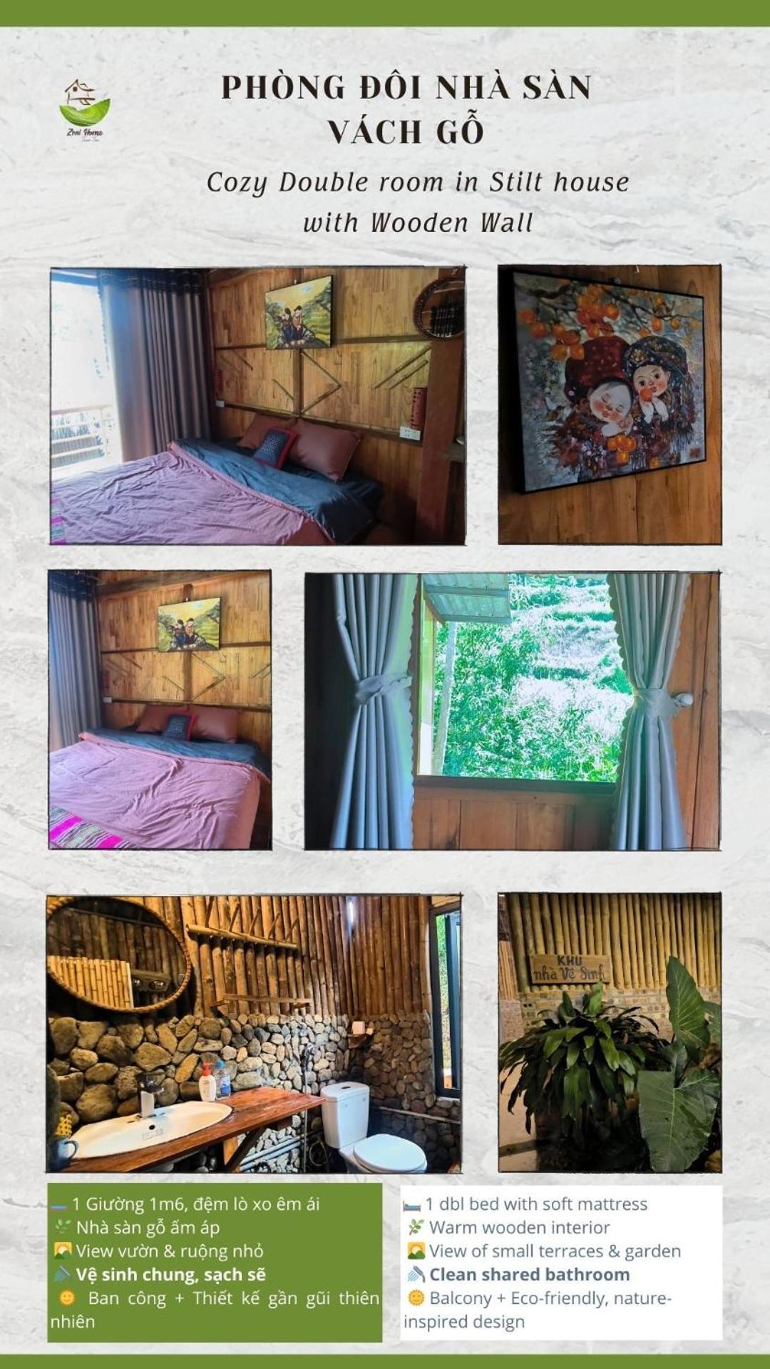 Zoni Home Tram Tau Cham Ta Lao Екстер'єр фото